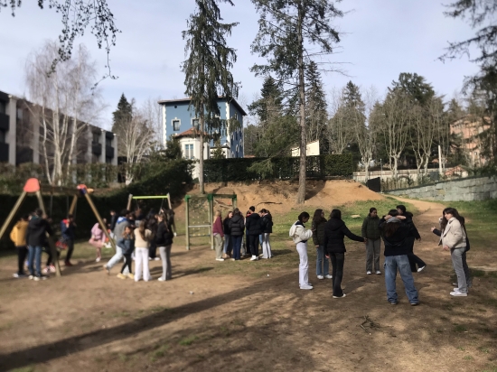 Intercanvi musical Venen els companys d'Artà